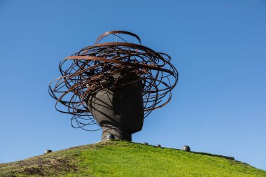 Madrid 'deki Manzanares lineer parkı