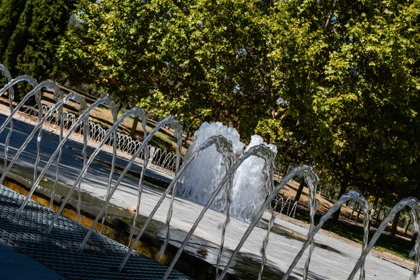 Manzanares Lineair Park Madrid — Stockfoto