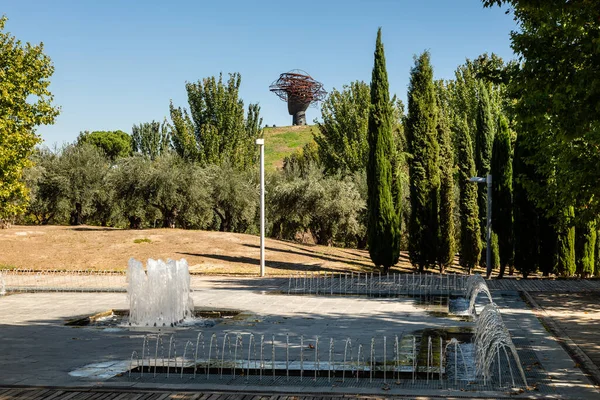 Manzanares Linear Park Madrid — Stock Photo, Image