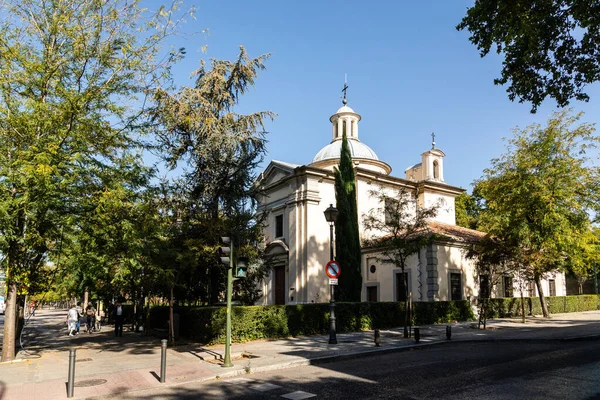 stock image Hermitage of San Antonio de la Florida in Madrid, place where the painter Goya is buried