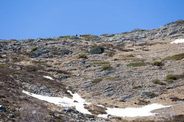 İspanya 'nın Asturias şehrinde Leitariegos vadisinde Cueto de Arbas adında bir dağ