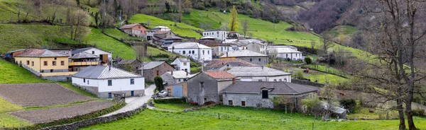Valle Leitariegos Asturias España Principios Primavera — Foto de Stock