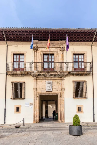 Cangas Del Narcea アストゥリアス州 スペインのタウンホールのファサード — ストック写真