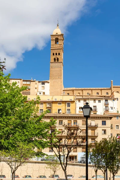 Будівлі Історичного Центру Міста Таразона Провінція Сарагоса Іспанія — стокове фото