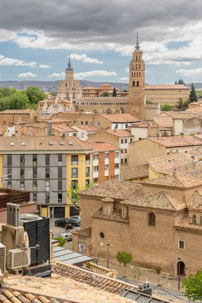 Byggnader Den Historiska Stadskärnan Staden Tarazona Provinsen Zaragoza Spanien — Stockfoto