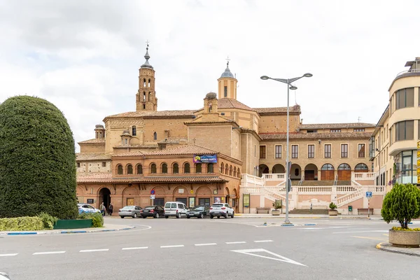 Bâtiments Centre Historique Ville Tarazona Dans Province Saragosse Espagne — Photo