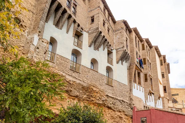 Edificios Del Centro Histórico Ciudad Tarazona Provincia Zaragoza España — Foto de Stock