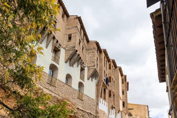 Gebouwen Van Het Historische Centrum Van Stad Tarazona Provincie Zaragoza — Stockfoto