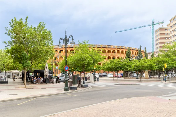 스페인 사라고사 2023 스페인 사라고사의 역사적 중심지에 — 스톡 사진