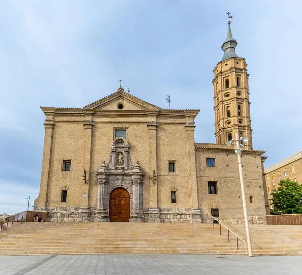 Saragossa Hiszpania Maja 2023 Stare Budynki Historycznego Centrum Miasta Saragossa — Zdjęcie stockowe
