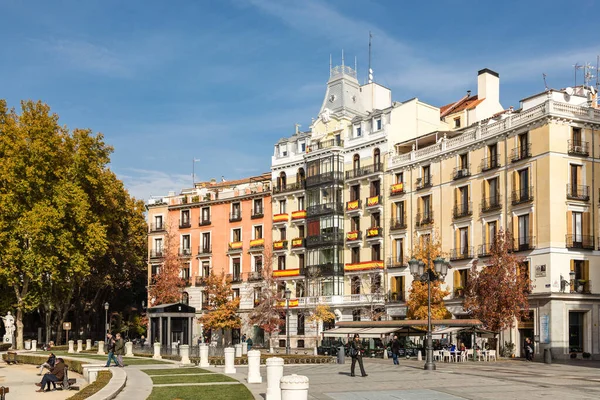 Plaza Oriente Madrid Spanyol — Stok Foto