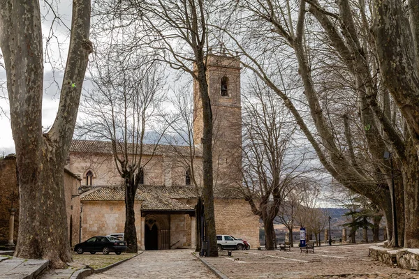 Ιστορικά Κτίρια Της Πόλης Brihuega Στην Ισπανία — Φωτογραφία Αρχείου