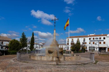 Square of Almagro in the province of Ciudad Real clipart