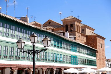 Ciudad Real 'deki Almagro Meydanı.