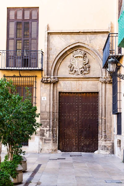 Uitzicht Verschillende Gebouwen Straten Van Stad Valencia Spanje — Stockfoto