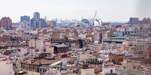 stock image Views of the different buildings and streets of the city of Valencia, Spain