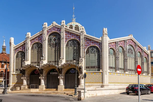 Вид Различные Здания Улицы Города Валенсии Испания — стоковое фото