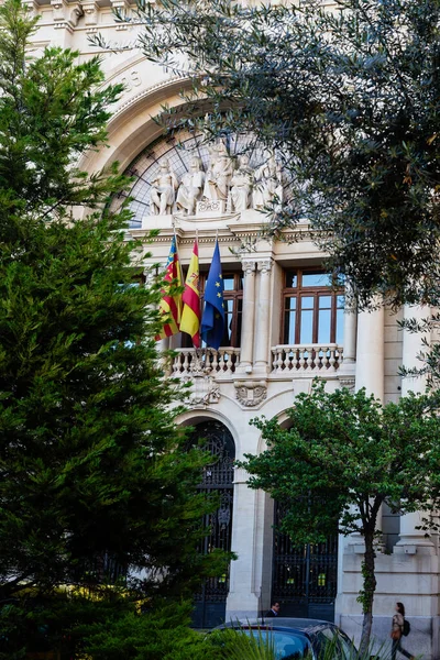Vue Sur Les Différents Bâtiments Rues Ville Valence Espagne — Photo