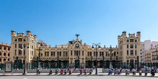 Kilátás Különböző Épületek Utcák Város Valencia Spanyolország — Stock Fotó