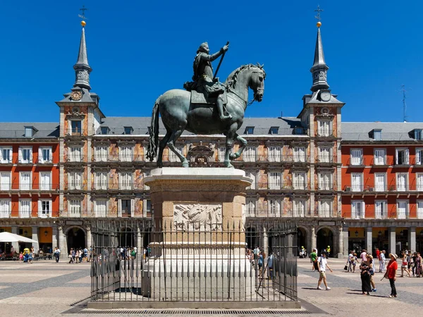 stock image Main square of Madrid in Spain