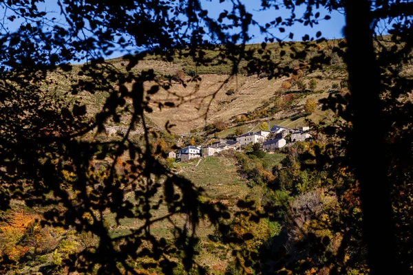 Осінні Краєвиди Горах Лейтарегос Астурія Іспанія — стокове фото