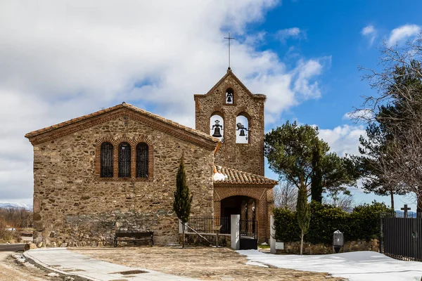Kerk Van San Mames Madrid — Stockfoto