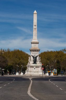 Lizbon, Portekiz - 30 Mart 2015: Lizbon, Portekiz 'de şehir hakkındaki görüşleri