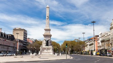 Lizbon, Portekiz - 30 Mart 2015: Lizbon, Portekiz 'de şehir hakkındaki görüşleri