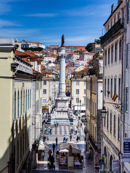 Lisboa Portugal Marzo 2015 Vistas Ciudad Desde Uno Sus Muchos — Foto de Stock