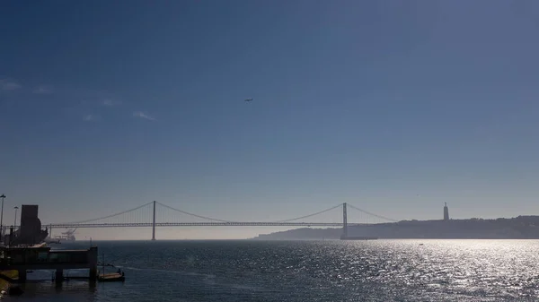 Лиссабон Португалия Марта 2015 Года Вид Город Одной Многочисленных Точек — стоковое фото