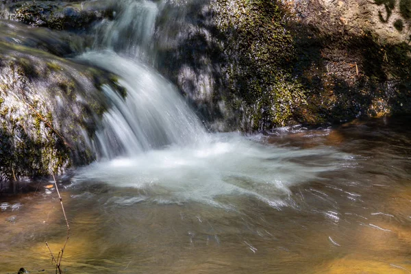 Waterfall Mojonavalle Madrid — Stock Photo, Image