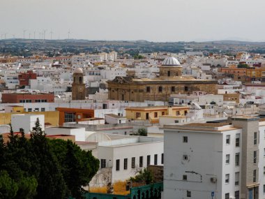Chiclana de la Frontera Caddesi, Cadiz, İspanya