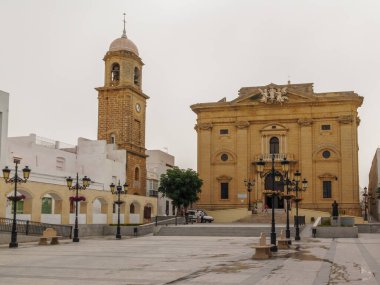 Chiclana de la Frontera Caddesi, Cadiz, İspanya