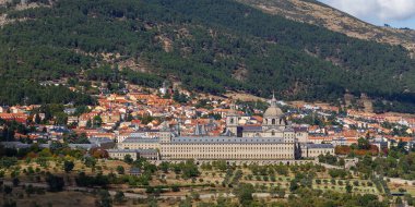 İspanya, Madrid yakınlarındaki San Lorenzo de El Escorial Kraliyet Manastırı