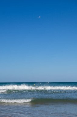 Barrosa Plajı, Chiclana de la Frontera, Cadiz, İspanya