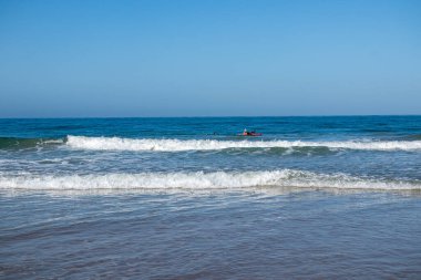 Barrosa Plajı, Chiclana de la Frontera, Cadiz, İspanya