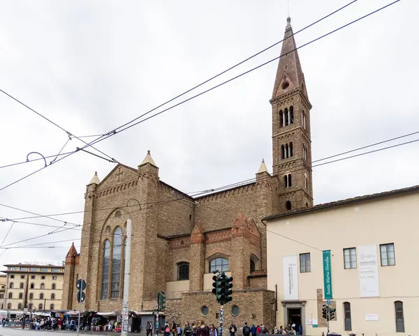 Флоренция Италия Апреля 2024 Года Фаллика Санта Мария Новелла Флоренции Лицензионные Стоковые Фото