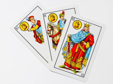 İspanyol kart oyunu, İspanyol deste Tarot kartları