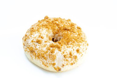 Şekerli ve dekore edilmiş çörekler tatlı ya da tatlı için mükemmel.