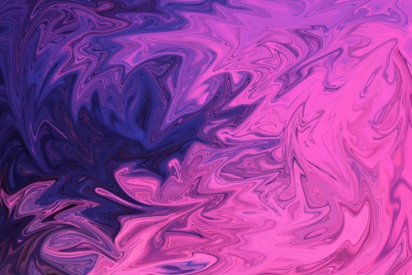 Fond Bleu Rose Liquide Marbre Texture Design Coloré — Photo
