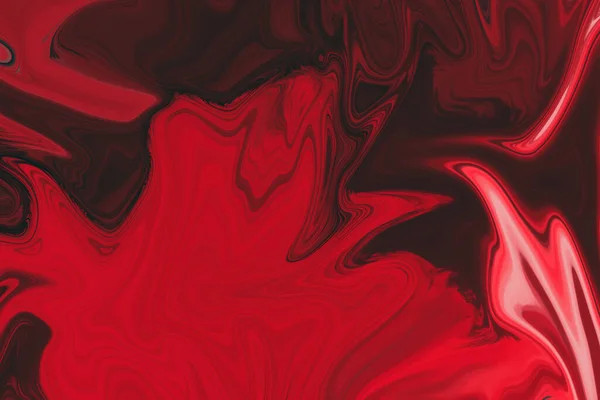 Czerwona Płynna Tekstura Tło Grafika — Zdjęcie stockowe