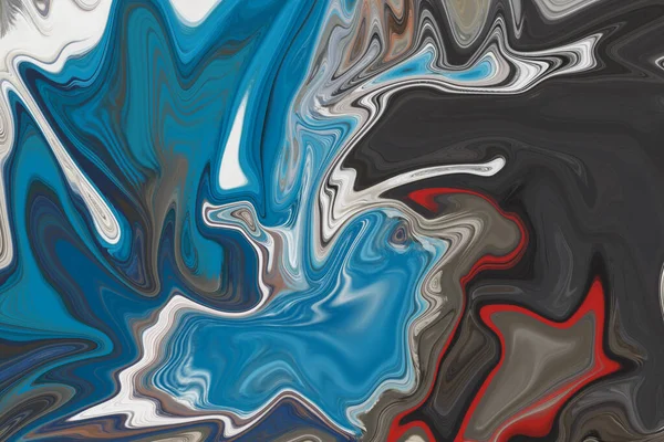 Albastru Marmură Neagră Textură Fundal Ilustrare — Fotografie, imagine de stoc