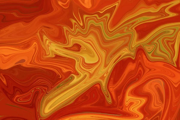 Orange Jaune Texture Marbre Fond Illustration — Photo