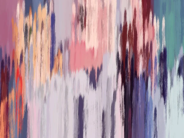 Abstrakte Kunst Hintergrund Linie Pinsel Bunt — Stockfoto