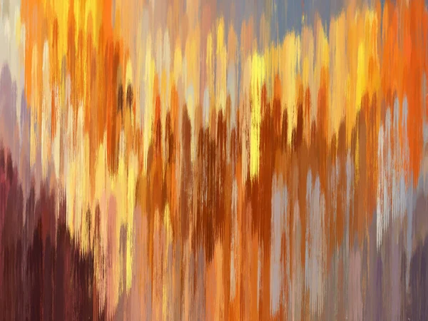 Abstract Art Background Line Brush Colorful Yellow — Photo