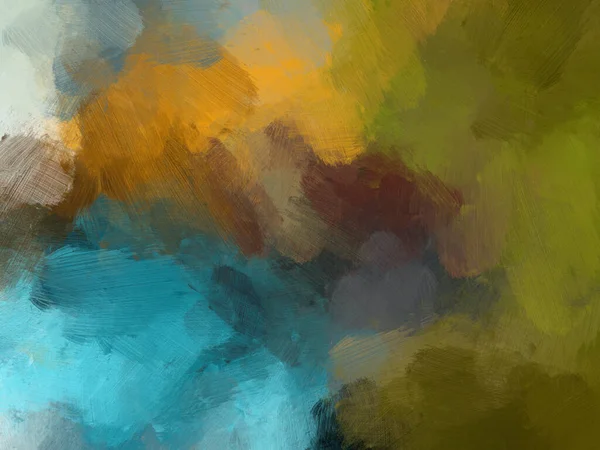 Soyut Arkaplan Fırçası Yağlı Boya Bezi Renkli — Stok fotoğraf