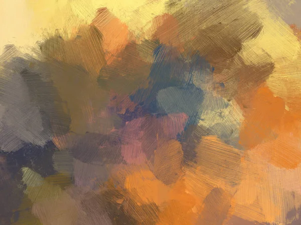 Oil Paint Brush Abstract Background — Stock Photo, Image