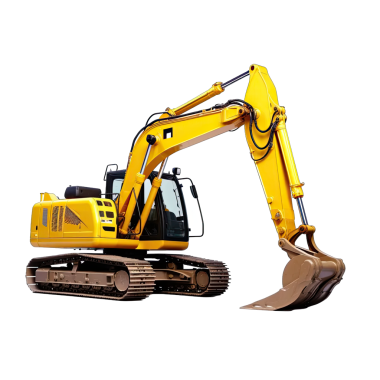 Siyah arkaplanı olan sarı kazıcı