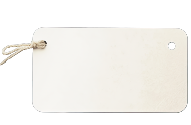 Metnin veya tasarımın için boş etiketli boş etiket