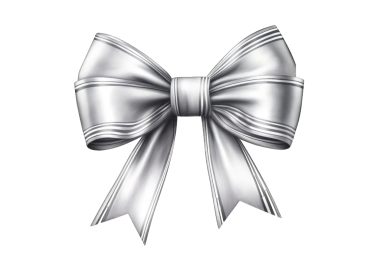 Beyaz arkaplanda yay izole edildi